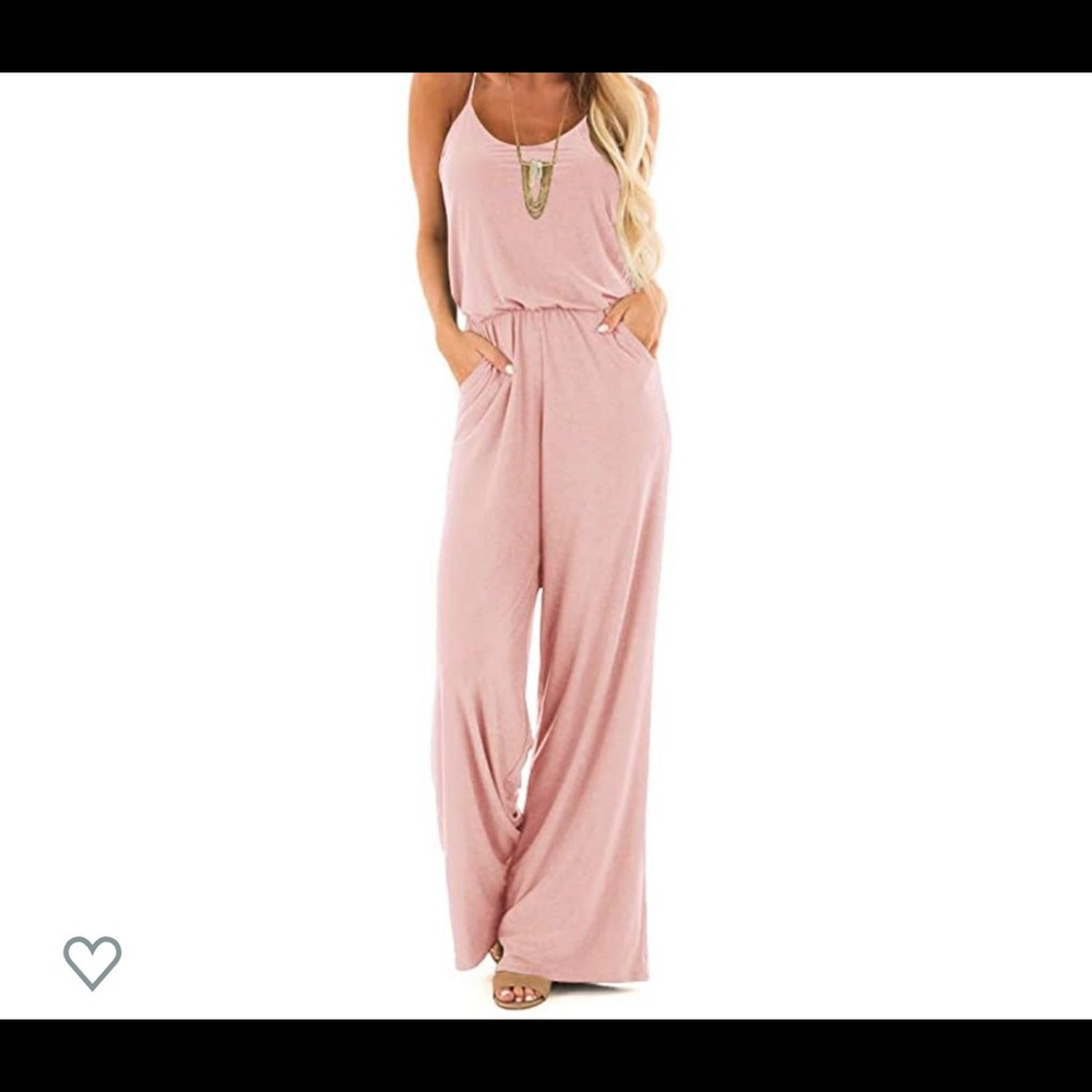 Lacozy Casual Pink Jumpsuit